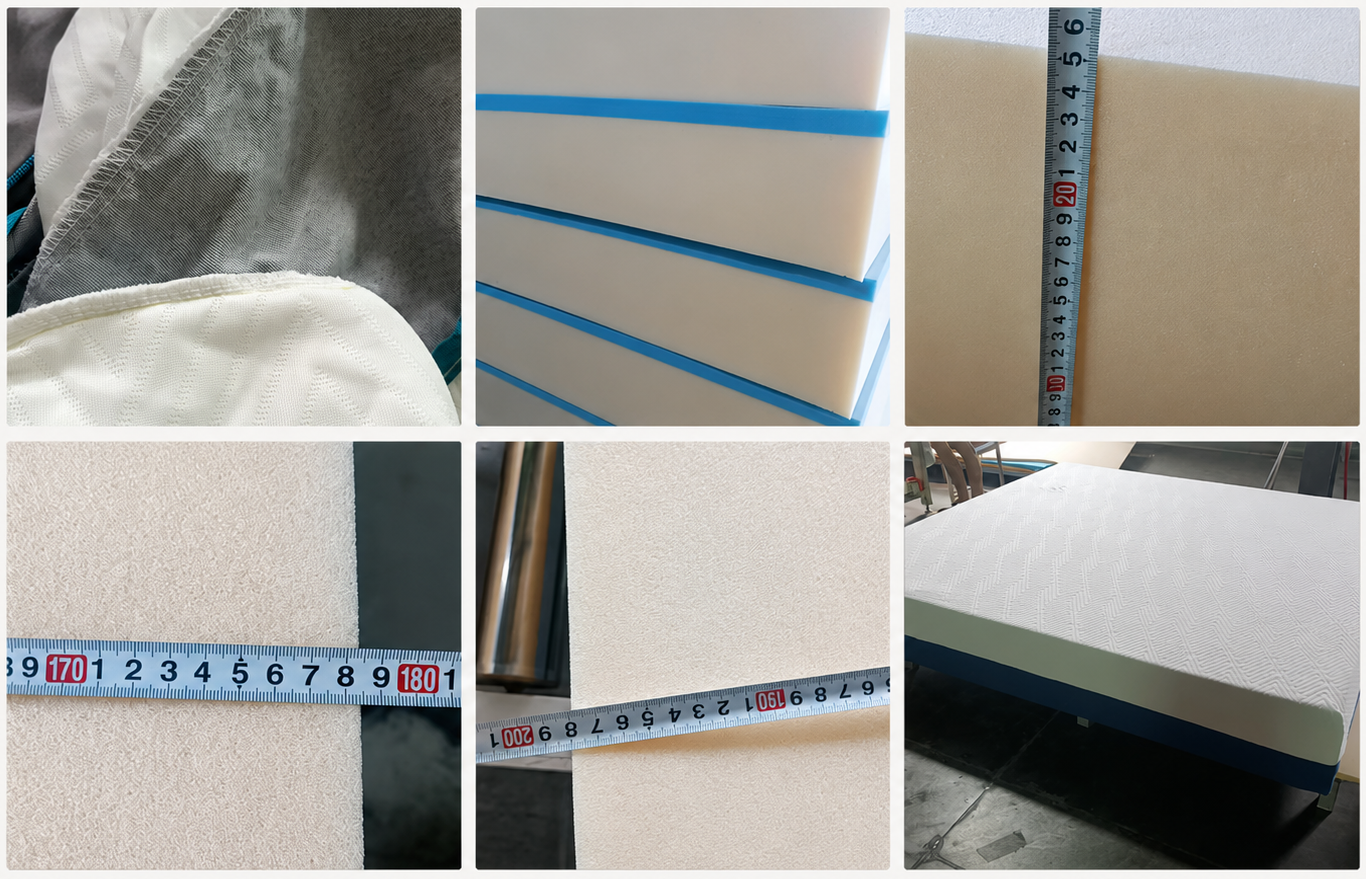 AIYI mattress factory production process inspection