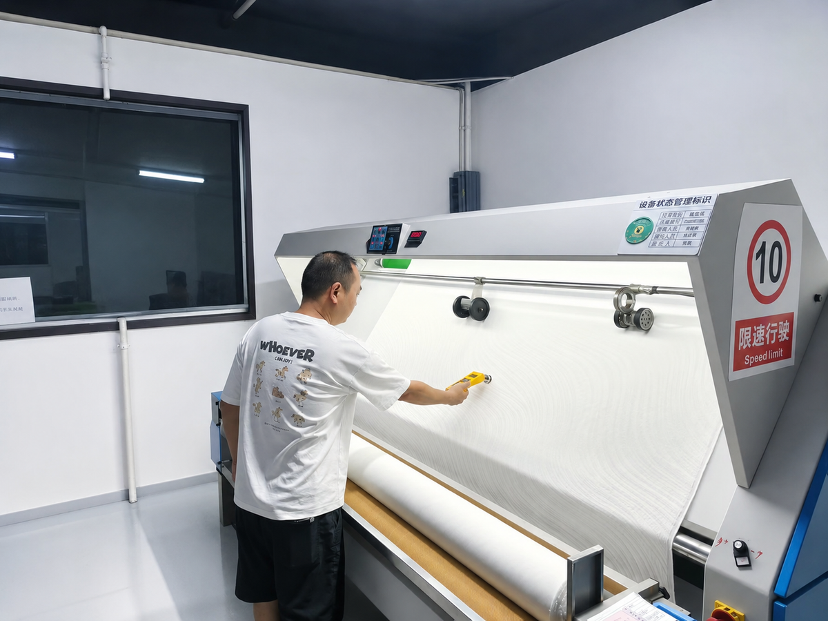 AIYI mattress factory raw material inspection